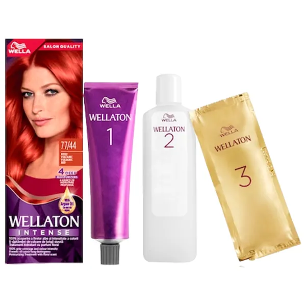 Краска для волос Wella Wellaton 1055800 Код цвета: 77/ 44, 100 мл photo 3 Краска для волос Wella Wellaton 1055800 Код цвета: 77/ 44, 100 мл photo 3