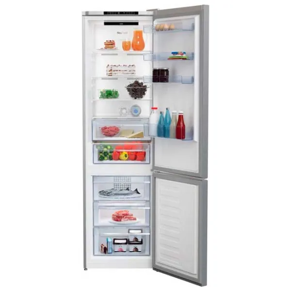 Frigider Beko RCNA406I30XB cu congelator jos 362 l / 202.5 cm / Silver photo 3