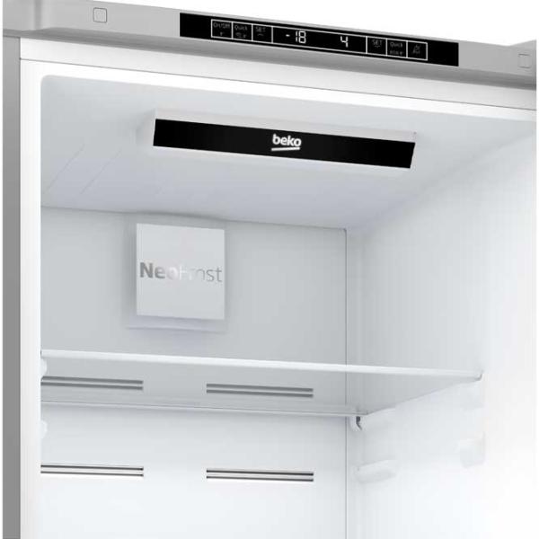 Frigider Beko RCNA406I30XB cu congelator jos 362 l / 202.5 cm / Silver photo 4