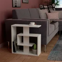Журнальный столик Showdeko Saly M.SH.13185.3 Белый photo 2