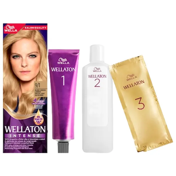 Краска для волос Wella Wellaton 1055796 Код цвета: 9/ 1, 110 мл photo 3 Краска для волос Wella Wellaton 1055796 Код цвета: 9/ 1, 110 мл photo 3