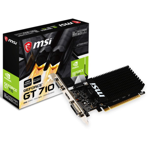 Видеокарта MSI GeForce GT 710 PCI Express x8 2.0 / 2 ГБ photo 4 Видеокарта MSI GeForce GT 710 PCI Express x8 2.0 / 2 ГБ photo 4
