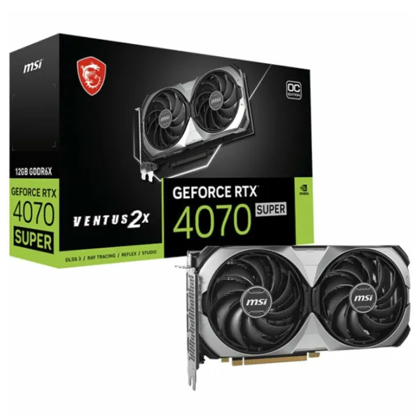 Placă video MSI GeForce RTX 4070 SUPER VENTUS 2X OC PCI Express x8 4.0 / 12 GB photo 5
