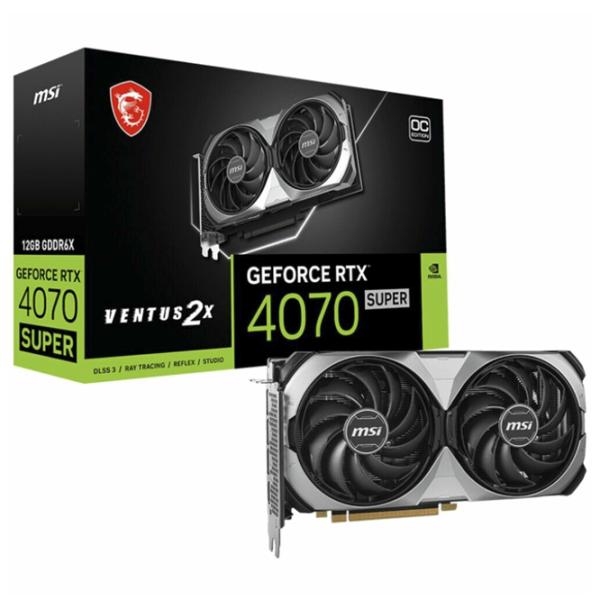 Placă video MSI GeForce RTX 4070 SUPER VENTUS 2X OC PCI Express x8 4.0 / 12 GB photo 5