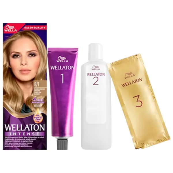 Краска для волос Wella Wellaton 1055793 Код цвета: 8/ 1, 110 мл photo 3 Краска для волос Wella Wellaton 1055793 Код цвета: 8/ 1, 110 мл photo 3