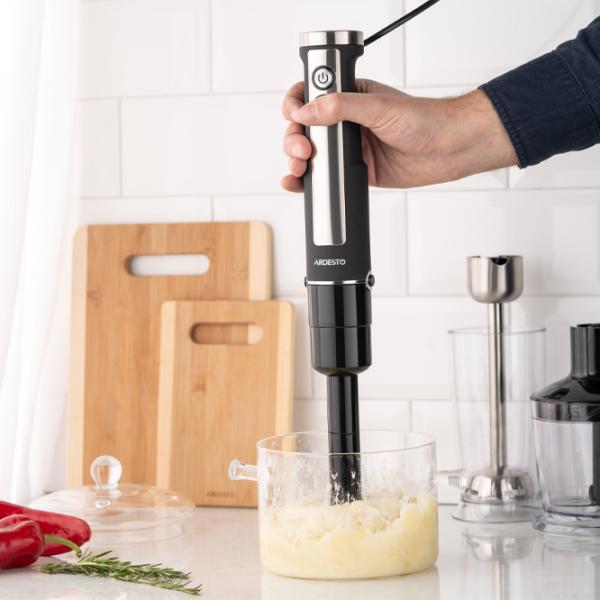 Blender de mână Ardesto HBG-1000BCHP Black photo 13
