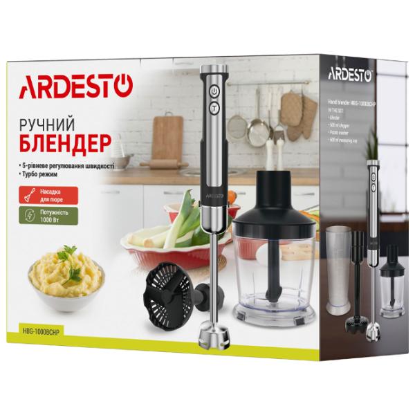 Blender de mână Ardesto HBG-1000BCHP Black photo 14