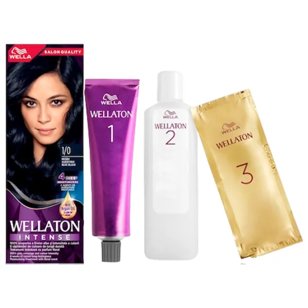 Краска для волос Wella Wellaton 1055777 Код цвета: 1/ 0, 110 мл photo 3 Краска для волос Wella Wellaton 1055777 Код цвета: 1/ 0, 110 мл photo 3