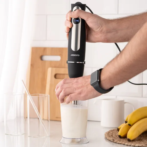 Blender de mână Ardesto HBG-800B Black photo 10
