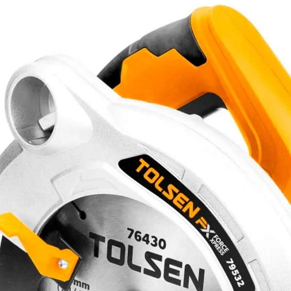 Дисковая пила Tolsen 79532 185 мм/ Желтый photo 4