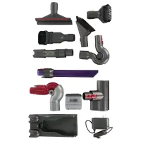 Aspirator vertical Dyson V11 Fluffy 545 W / Nickel Red photo 6