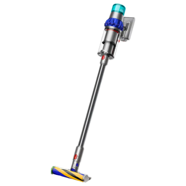 Вертикальный пылесос Dyson V15 Detect Fluffy 660 Вт/ Никель Синий Серебристый photo 2