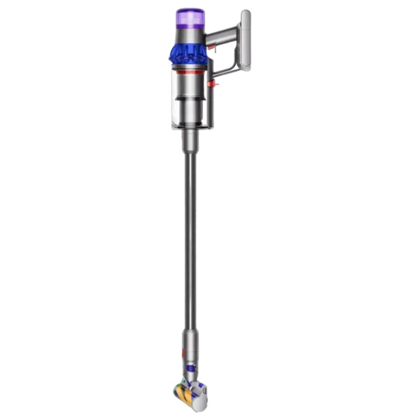 Вертикальный пылесос Dyson V15 Detect Fluffy 660 Вт/ Никель Синий Серебристый photo 3