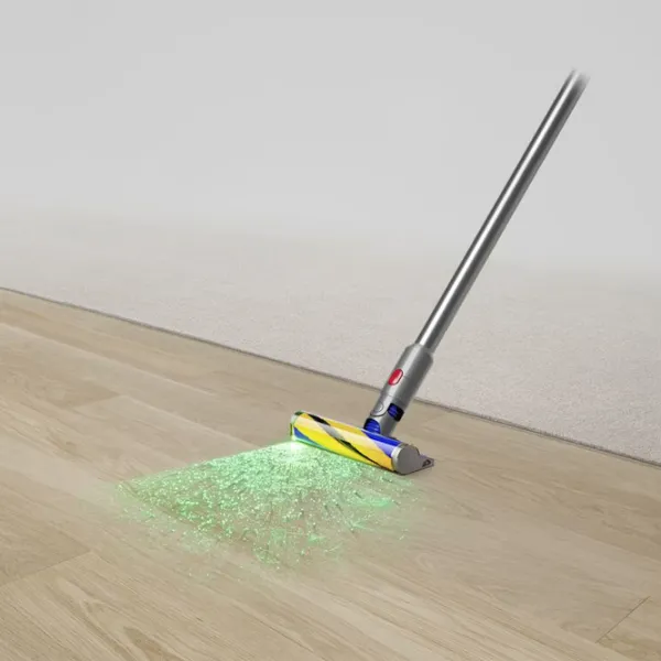 Вертикальный пылесос Dyson V15 Detect Fluffy 660 Вт/ Никель Синий Серебристый photo 6