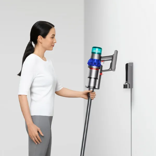 Вертикальный пылесос Dyson V15 Detect Fluffy 660 Вт/ Никель Синий Серебристый photo 11