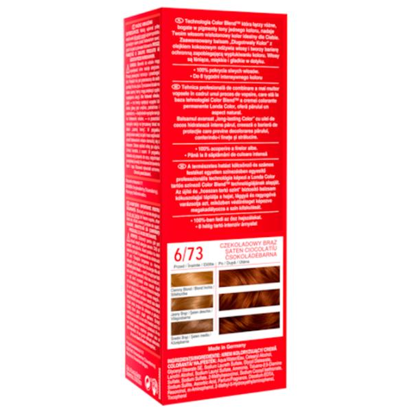 Краска для волос Londa Color 1055688 Код цвета: 6/ 73, 110 мл photo 4 Краска для волос Londa Color 1055688 Код цвета: 6/ 73, 110 мл photo 4