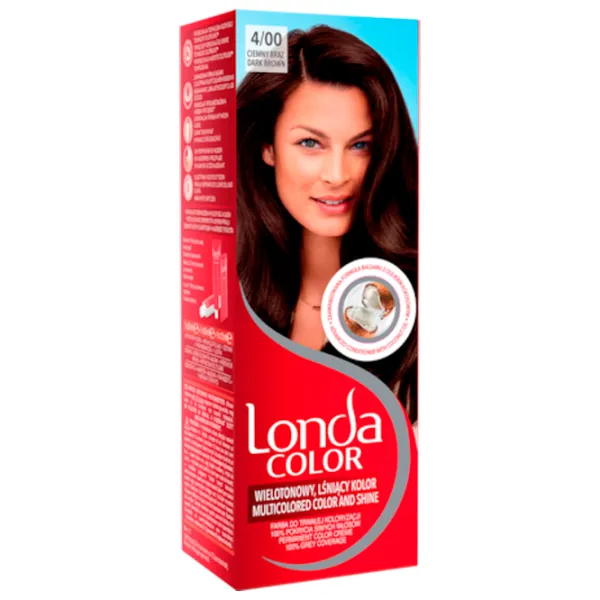 Краска для волос Londa Color 1055681 Код цвета: 4/ 00, 110 мл photo 2 Краска для волос Londa Color 1055681 Код цвета: 4/ 00, 110 мл photo 2