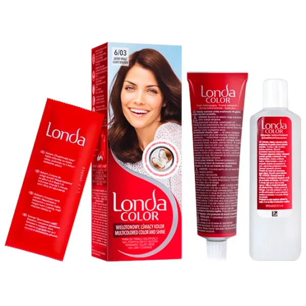 Краска для волос Londa Color 01055682 Код цвета: 6/ 03, 110 мл photo 3