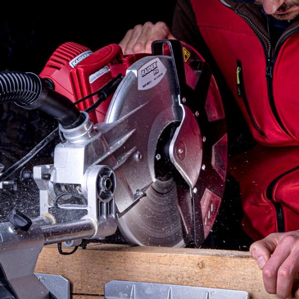 Fierăstrău pentru tăieri înclinate Raider RDP-MS11 305 mm/ Red photo 5