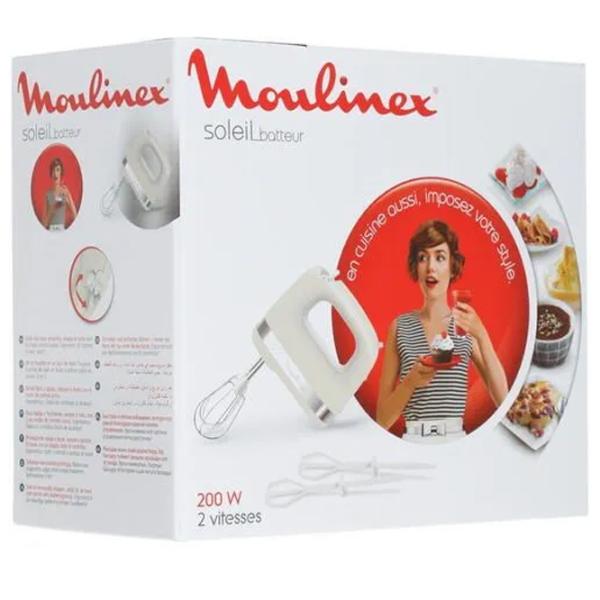 Mixer Moulinex HM211A11 200 W/ White photo 7