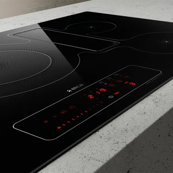 Plită încorporabilă cu inducție Elica Nicolatesla FIT 3Z BL/ A/ 60 Vitroceramică/ Black photo 3