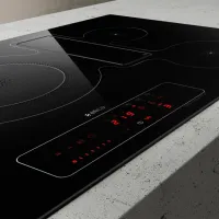Plită încorporabilă cu inducție Elica NikolaTesla Fit 3Z BL/A/60 Vitroceramică / Black photo 3