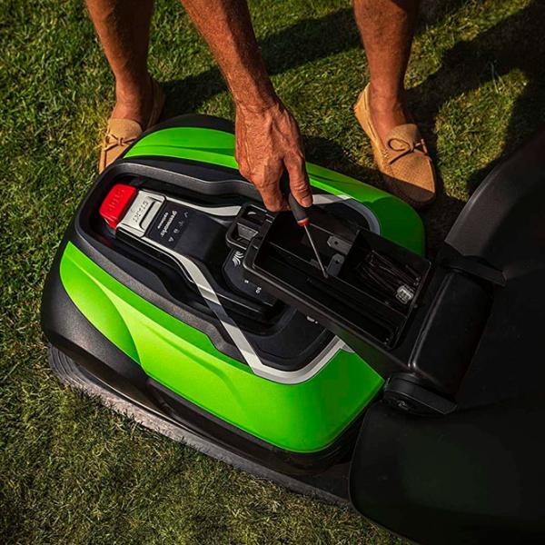 Газонокосилка Робот Greenworks Optimow 10 GRL110 Автономный photo 4