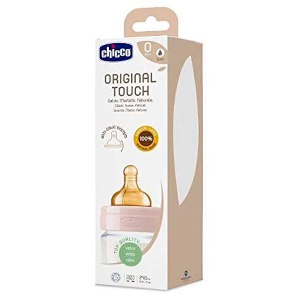 Бутылочка для кормления Chicco Original Touch 277201 Для девочек/ 240 мл/ Прозрачный photo 2