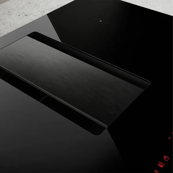 Plită încorporabilă cu inducție Elica Nicolatesla Alpha BL/ A/ 78 Vitroceramică/ Black photo 2
