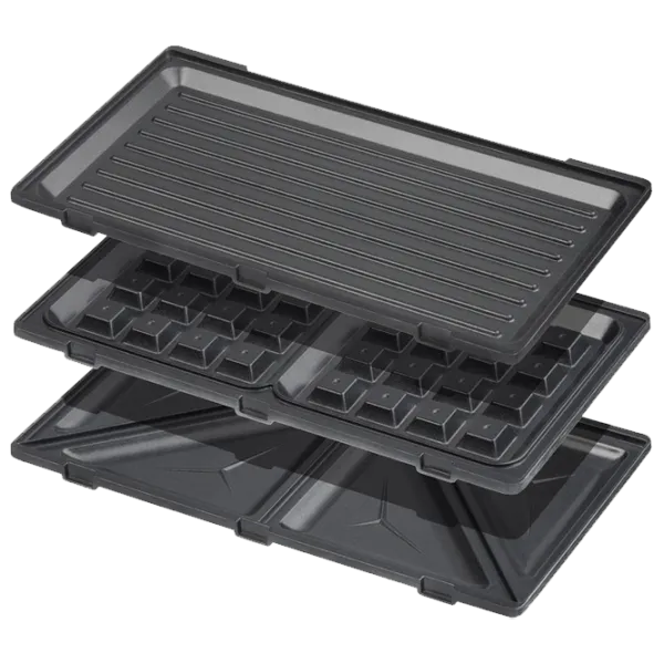 Aparat pentru sandvișuri Ardesto SM-H300B 700 W / Black photo 4