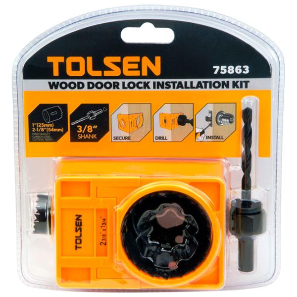 Набор коронок Tolsen 75863 Cталь/ Шестигранный photo 2