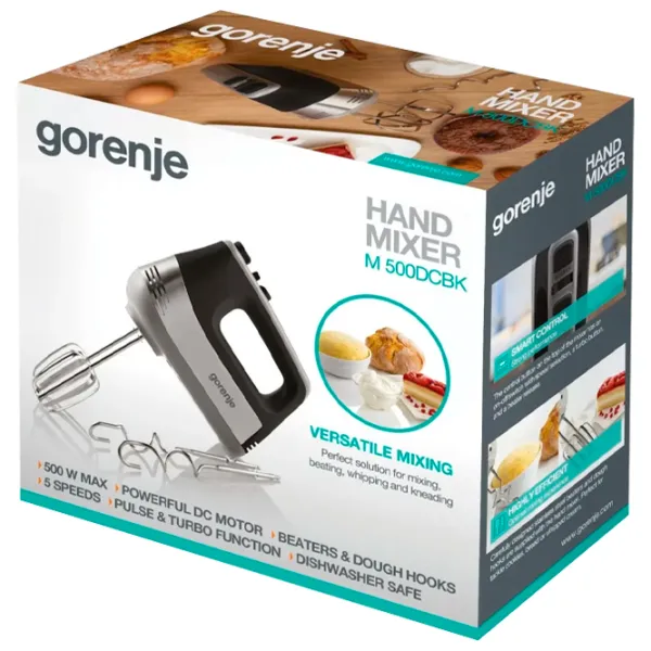Mixer Gorenje M500DCBK 500 W/ Silver photo 7