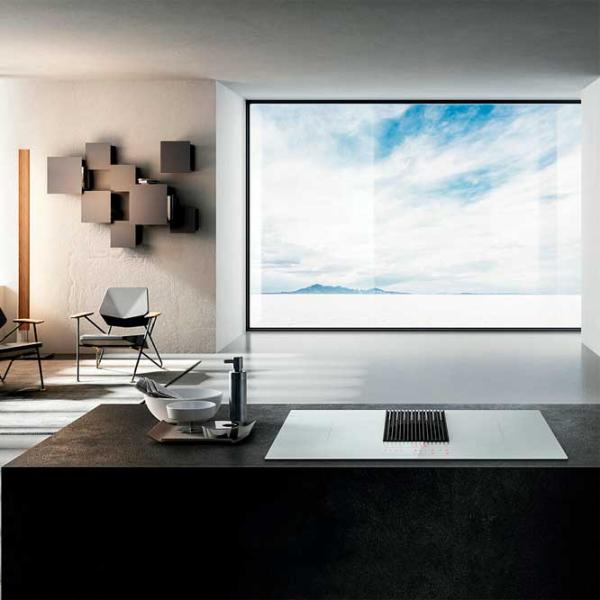 Plită încorporabilă cu inducție Elica Nicolatesla Libra WH/ A/ 83 Vitroceramică/ White photo 4