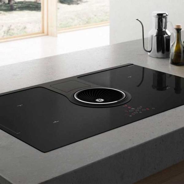 Plită încorporabilă cu inducție Elica Nicolatesla One BL/ F/ 83 Vitroceramică/ Black photo 3