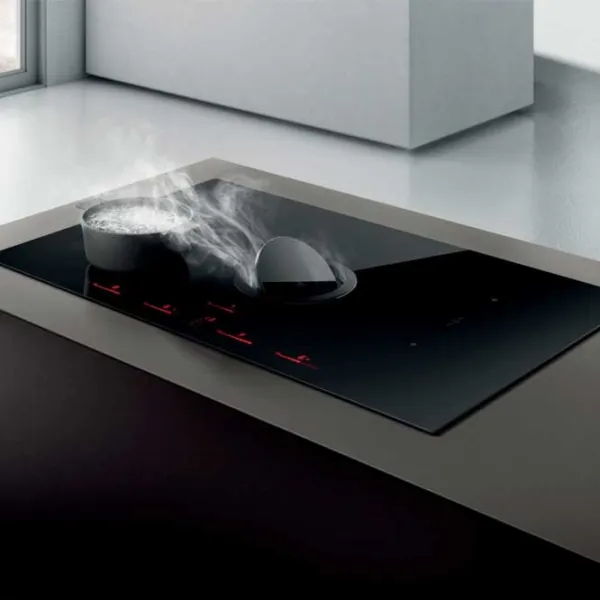 Plită încorporabilă cu inducție Elica Nicolatesla Switch BL/ F/ 83 Vitroceramică/ Black photo 2