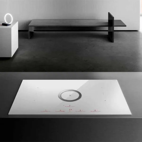 Plită încorporabilă cu inducție Elica Nicolatesla Switch WH/ F/ 83 Vitroceramică/ White photo 3