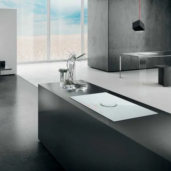 Plită încorporabilă cu inducție Elica Nicolatesla Switch WH/ F/ 83 Vitroceramică/ White photo 4