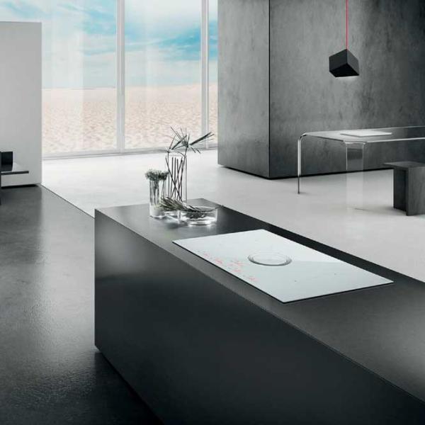 Plită încorporabilă cu inducție Elica Nicolatesla Switch WH/ F/ 83 Vitroceramică/ White photo 4