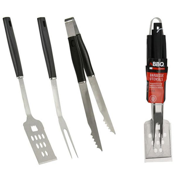 Set pentru grătar BBQ 16981 3 instrumente/ Oțel inoxidabil photo 2