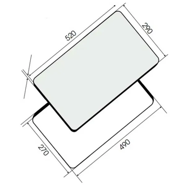 Plită încorporabilă cu inducție Elica Ratio 302 Plus BL Vitroceramică/ Black photo 5