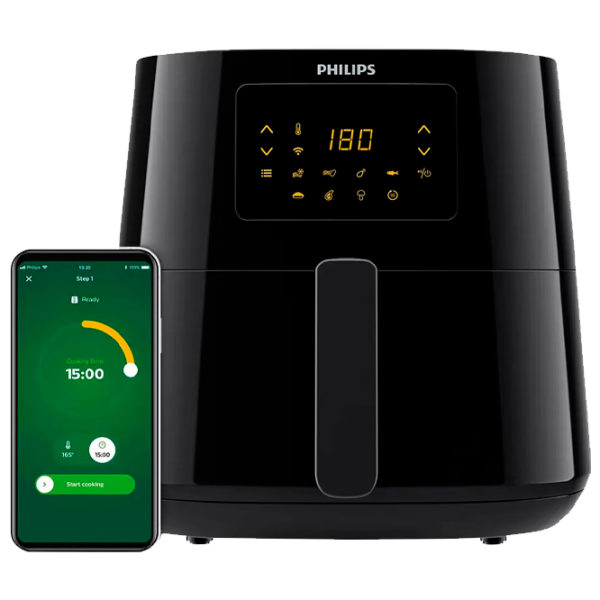 Friteuză-cuptor Philips HD9280/ 70 2000 W/ Black photo 2