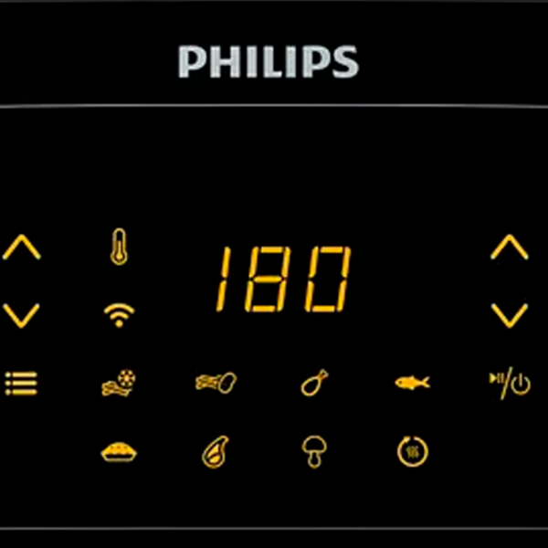 Friteuză-cuptor Philips HD9280/ 70 2000 W/ Black photo 6