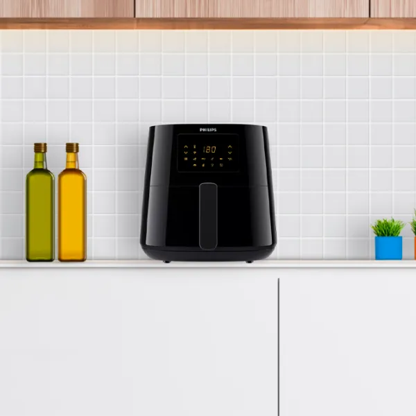 Friteuză-cuptor Philips HD9280/ 70 2000 W/ Black photo 7