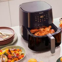 Friteuză-cuptor Philips HD9280/ 70 2000 W/ Black photo 8