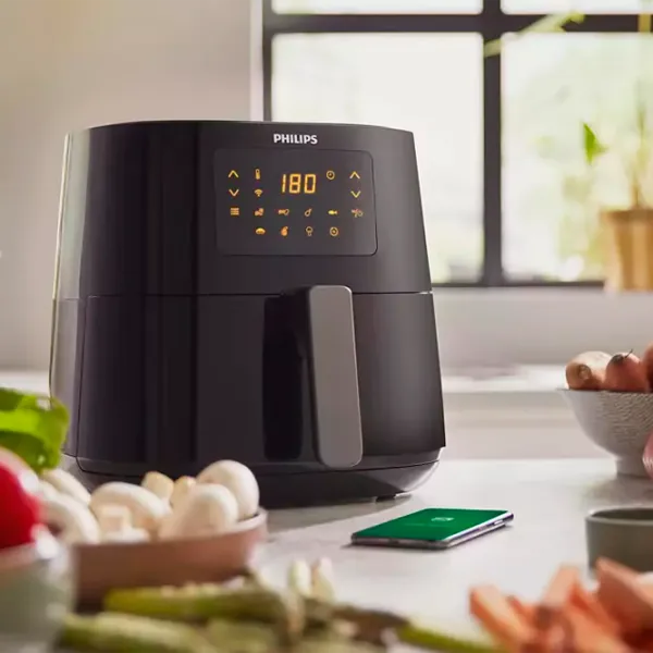 Friteuză-cuptor Philips HD9280/ 70 2000 W/ Black photo 9