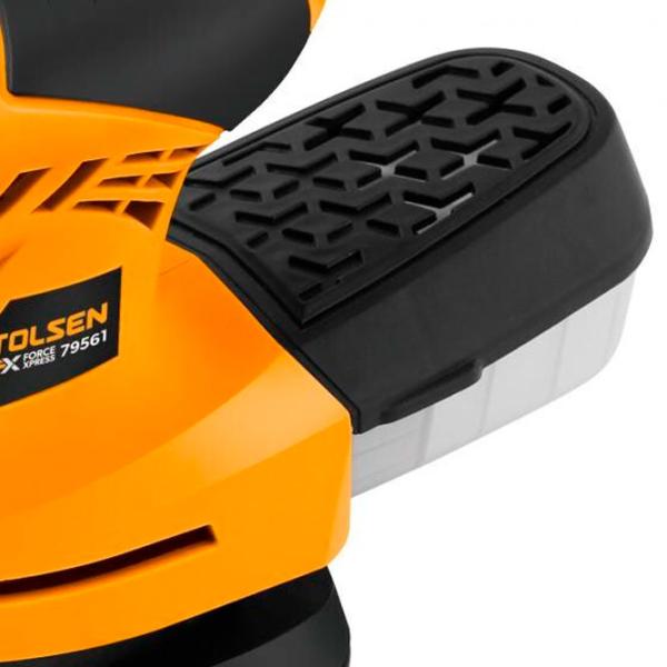Șlefuitor Tolsen 79561 Cu vibrații/ 200 W/ Yellow photo 2 Șlefuitor Tolsen 79561 Cu vibrații/ 200 W/ Yellow photo 2