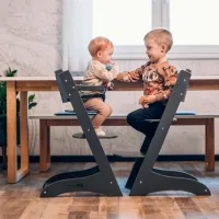 Стульчик для кормления FreeOn Lunch (44428) Растущий/ 6 лет/ Серый photo 5