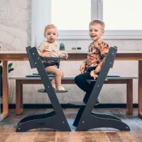 Стульчик для кормления FreeOn Lunch (44428) Растущий/ 6 лет/ Серый photo 6