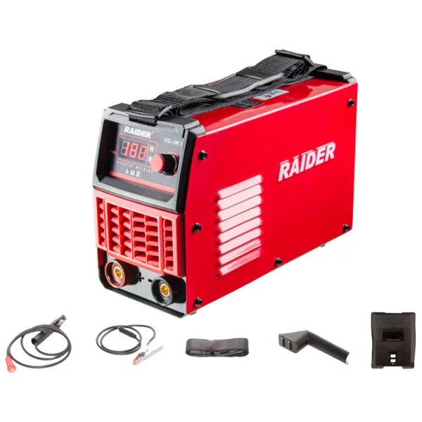 Сварочный аппарат Raider RD-IW31 230 В ручная дуговая (MMA)/ Красный photo 3 Сварочный аппарат Raider RD-IW31 230 В ручная дуговая (MMA)/ Красный photo 3