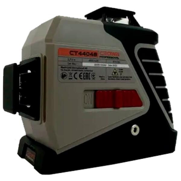 Лазерный нивелир Crown CT44048 MC линейный/ Аккумулятор photo 5